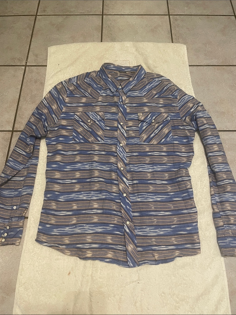 Salt Valley Western Pearl Snap Shirt